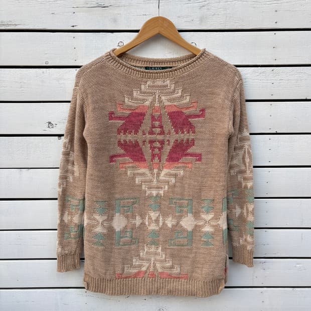 Polo 폴로 나바호 린넨 니트