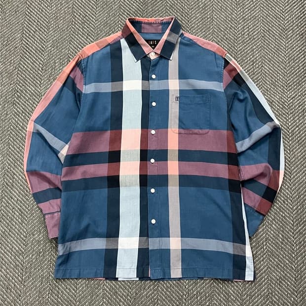 DAKS 체크셔츠 v5038