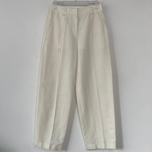 더캐시미어 린넨 블랜드 팬츠