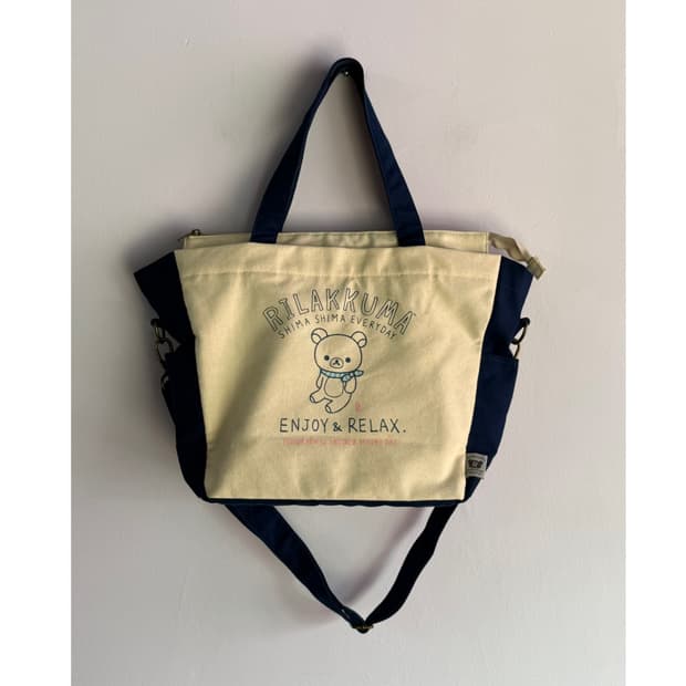 리락쿠마 3way 캔버스백 캔버스가방 리락쿠마가방