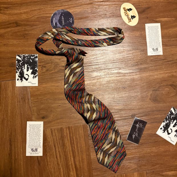 MISSONI 미쏘니 패턴 실크 넥타이