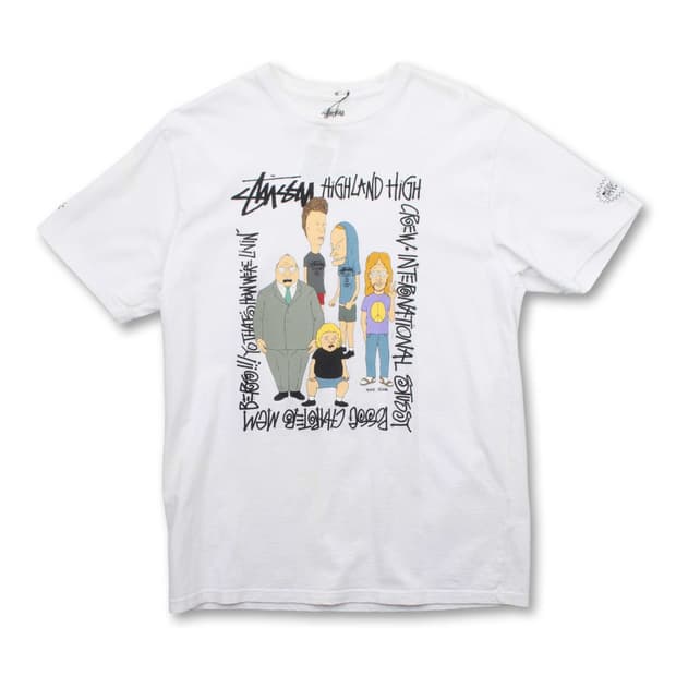 2012 STUSSY X BEAVIS & BUTT-HEAD (XL)