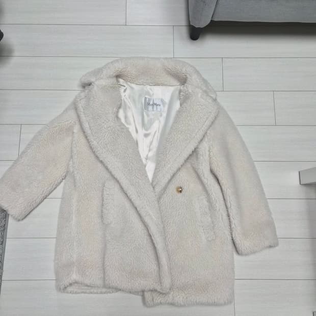 막스마라 빈티지 테디 코트 s