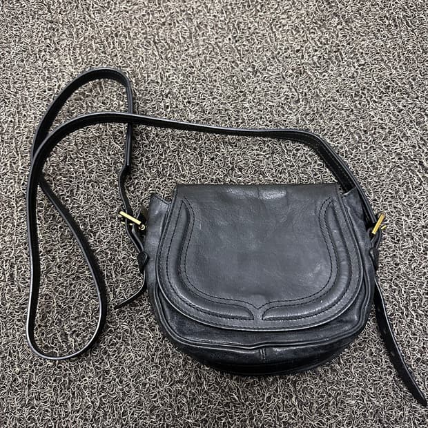 POLO 폴로 랄프로렌 여성 가죽 크로스백 블랙