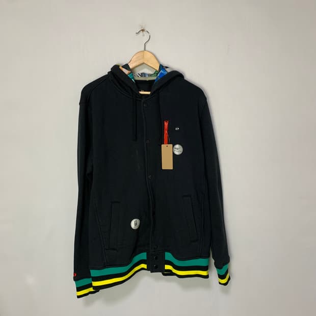 Oakley 오클리 빈티지 00s 2010 후드 집업 바시티 자켓