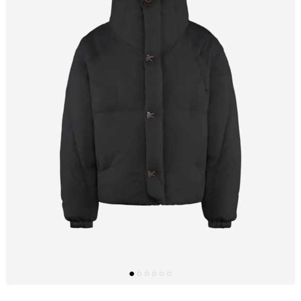 디스트릭트 비전 패딩 사이즈 교환 M>S