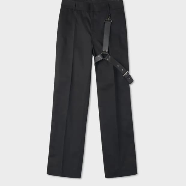 1017 알릭스 9SM 본디지 하네스 팬츠 블랙 46사이즈