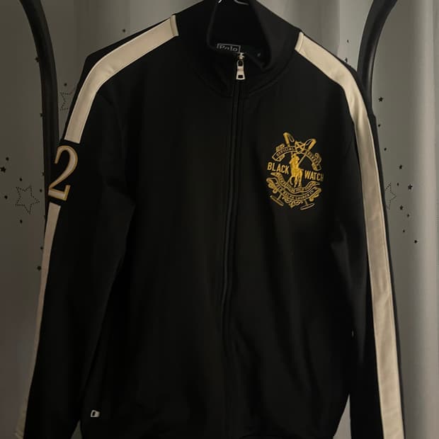 폴로 치프키프 블랙와치 트랙탑