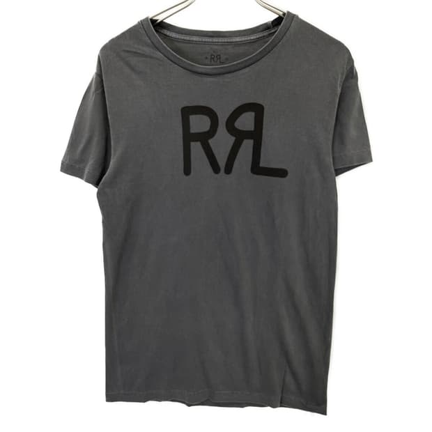 RRL 더블알엘 로고 반팔 티셔츠