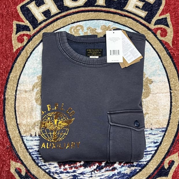 더블알엘 (RRL) 프렌치테리 그래픽 스웨트셔츠