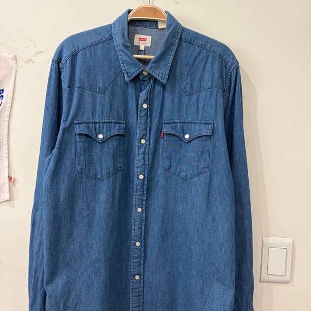 210. 리바이스 데님셔츠 청셔츠