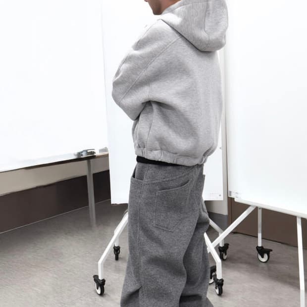 [OS] 새상품 Kamien 카미엔 COZY 코지 울 팬츠 그레이