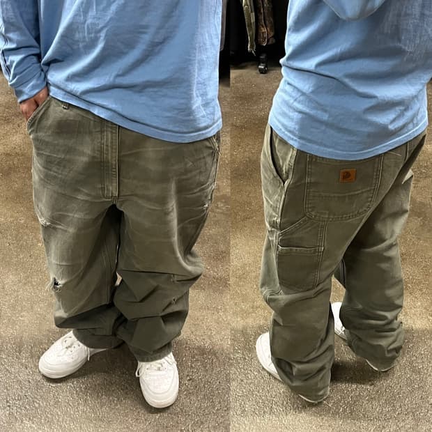 Carhartt B11 싱글니 카펜터 팬츠 (37“)