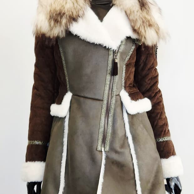 에고이스트 무스탕코트 