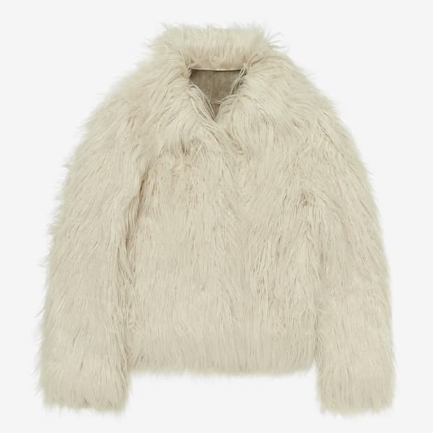 커렌트 리버시블 퍼 코트 / 퍼 자켓