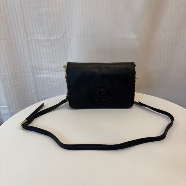 정품 토리버치 가죽 크로스백    