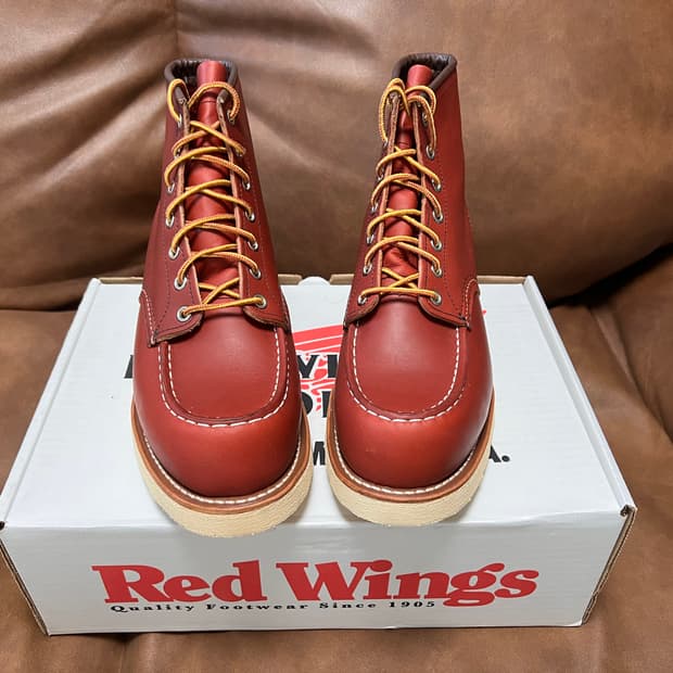 레드윙 8875 목토 오로 러셋 포티지 부츠(8.5) 새상품