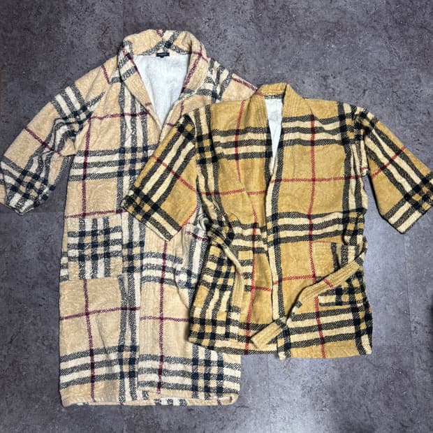 버버리 배스 목욕가운