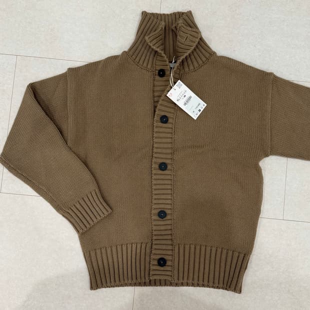 자라 니트집업 (새상품)