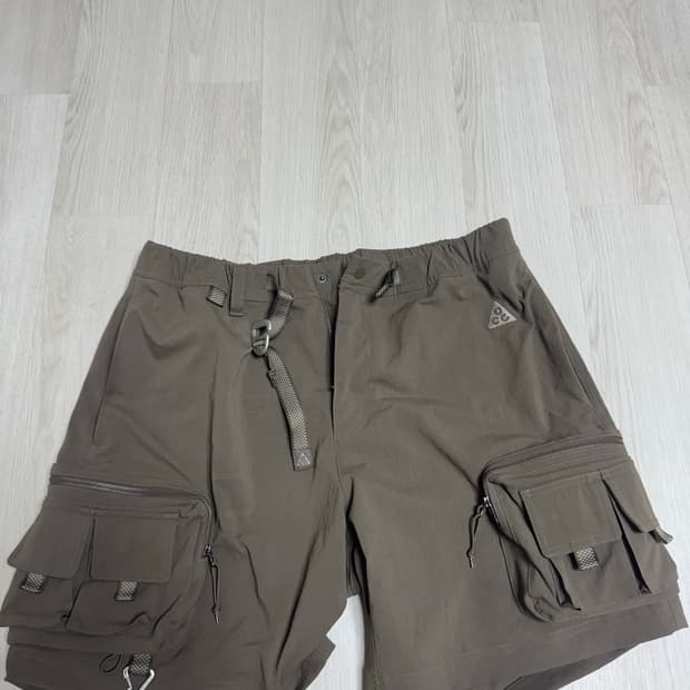 [아시아 xl] acg 카고 쇼츠 아이언 스톤