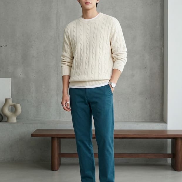 LACOSTE 라코스테 슬림핏 치노 팬츠