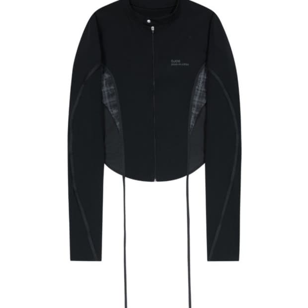 오호스 스트랩 트리밍 패턴자켓