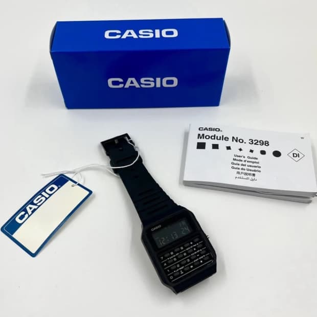 카시오 계산기시계 새상품 