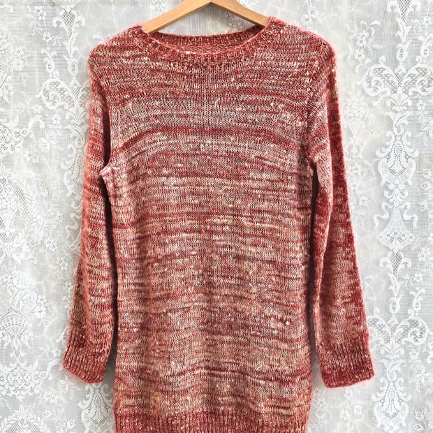 모헤어 니트 M.&KYOKO (made in japan)