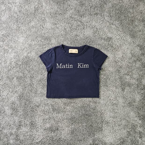 [무료배송] Matin Kim 반팔 티셔츠