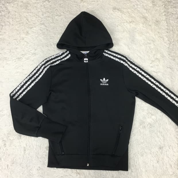 아디다스 여성 후드 져지자켓 DD27