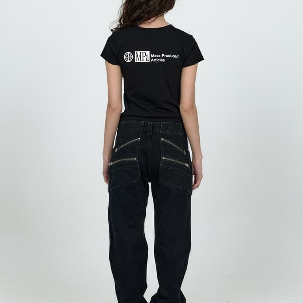 [S] 플라스틱프로덕트 MPa SPLIT POCKET PANTS