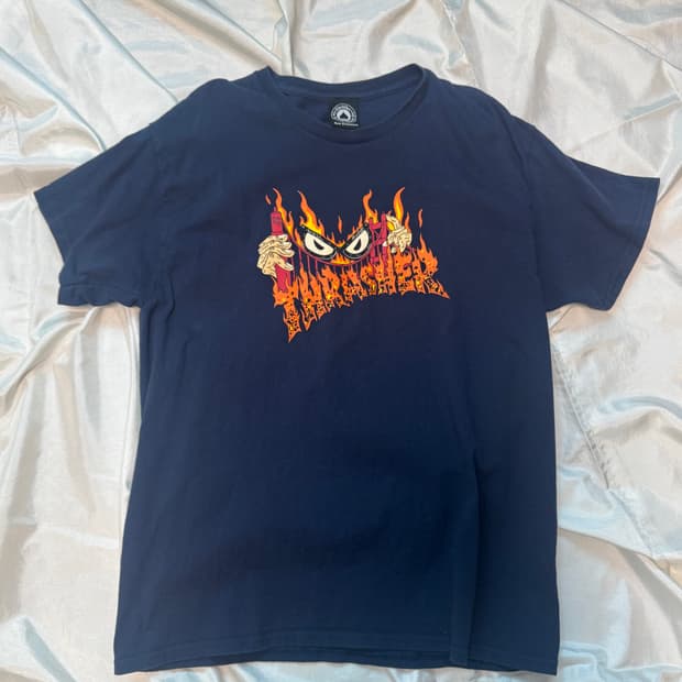 Thrasher printed T-shirt