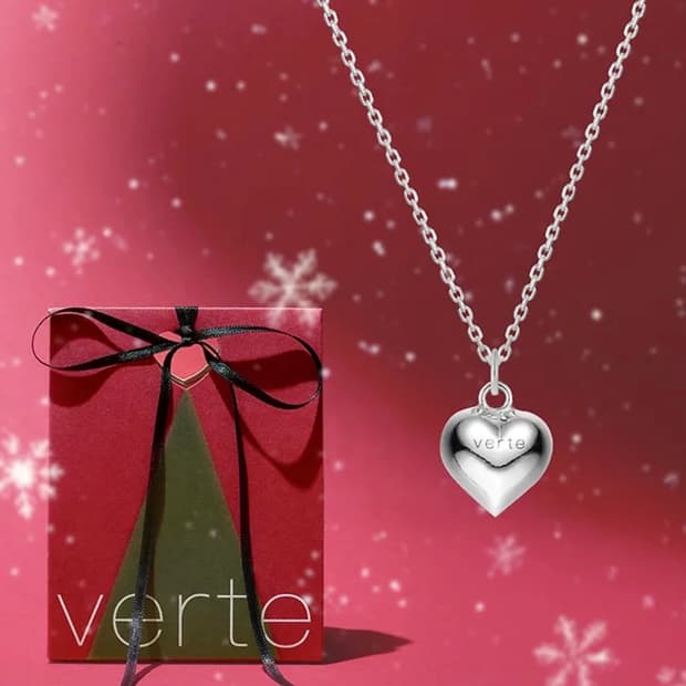 새상품) 베흐트 풀 하트 목걸이 10MM