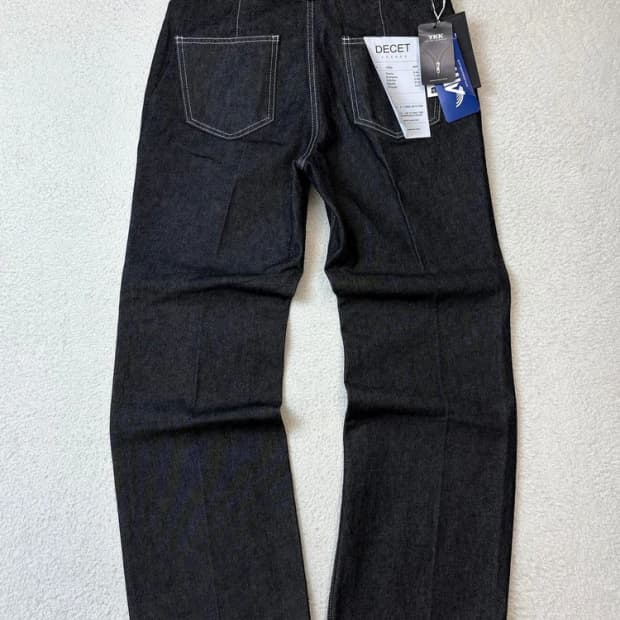 데케트 DECET 22FW 스트레이트 생지 데님 팬츠 PN6427