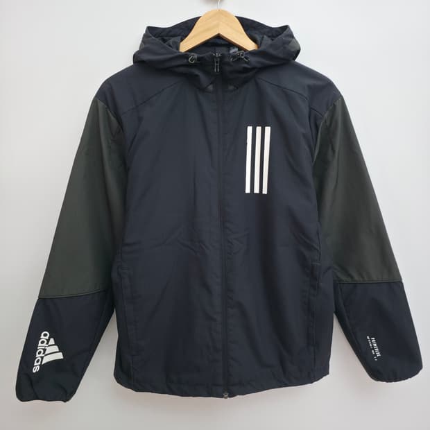 [S] 아디다스 블랙 플리스 바람막이