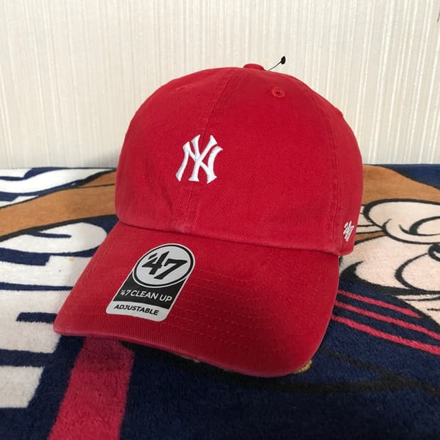 MLB 47브랜드 뉴욕양키스 스몰로고 볼캡/모자