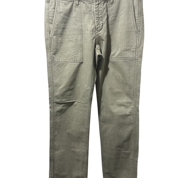 바스통 602-1 퍼티그 팬츠 카키