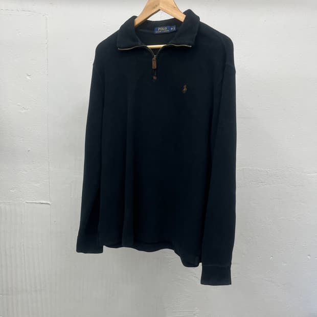 L) POLO RALPH LAUREN HALF ZIP-UP