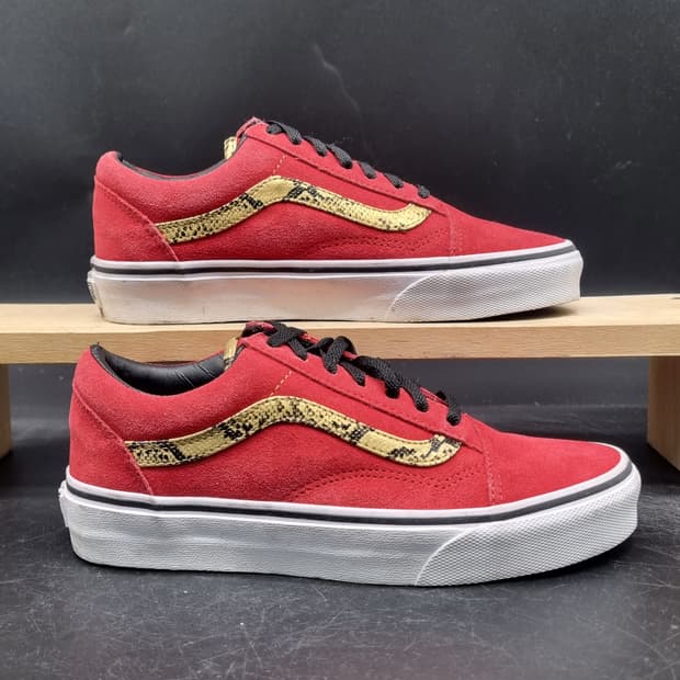 반스 올드스쿨 뱀피 스니커즈 235