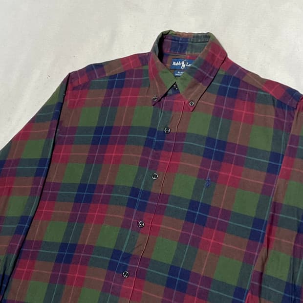 S 폴로랄프로렌 블레이크 체크 셔츠