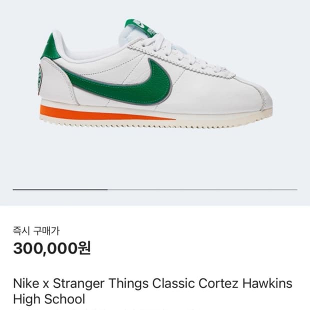 나이키 코르테즈 x 기묘한이야기
