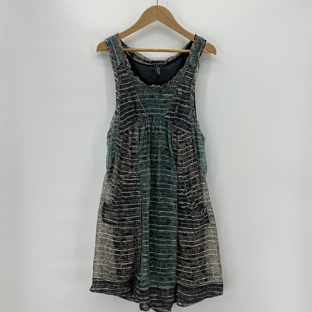 [ISABEL MARANT] 이자벨마랑 보헤미안 시스루 슬리브리스 원피스