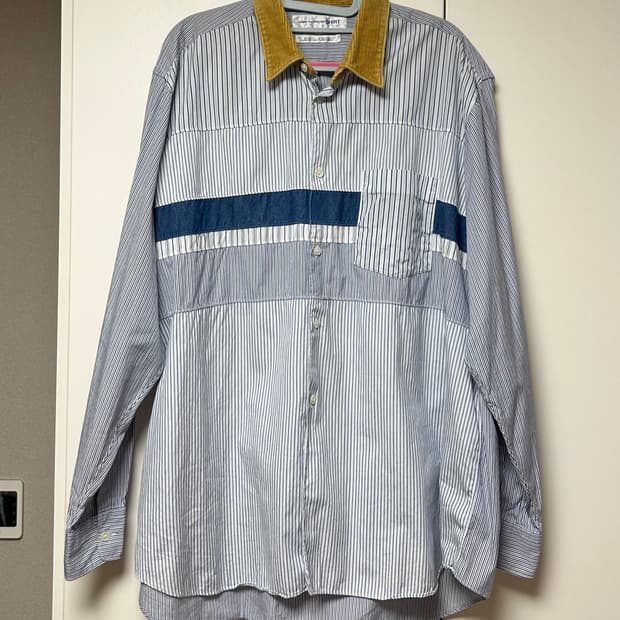 꼼데가르송 셔츠 스트라이프 셔츠