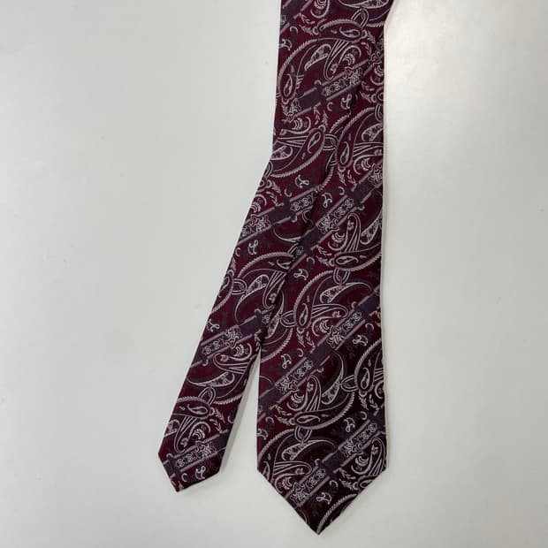 닥스 (DAKS) 명품 정품 페이즐리 넥타이
