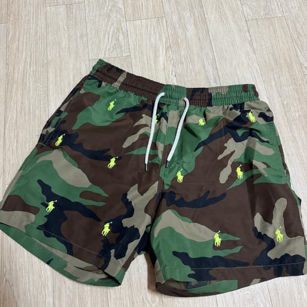 폴로 랄프로렌 스윔팬츠 카모 반바지 새상품급