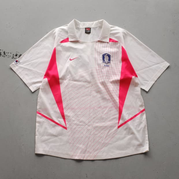 Made In KOREA Nike 2002 Soccer Jersey