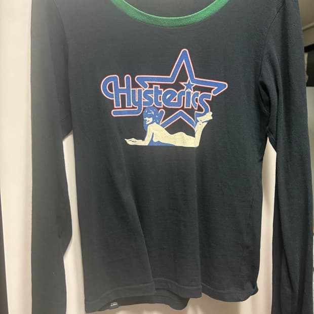 히스테릭글래머 긴팔 티셔츠