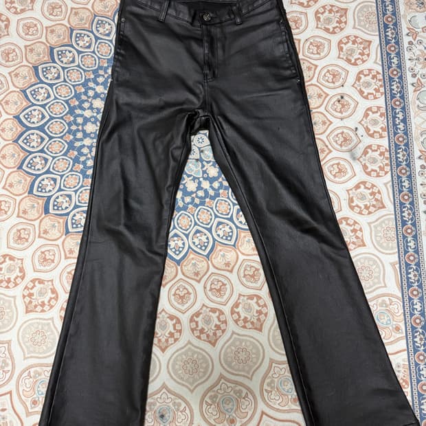 코팅 부츠컷 데님(플레어진)