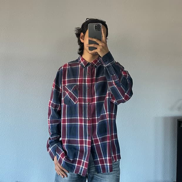 [XL]리바이스 Levi's 마드라스 플레이드 체크 셔츠