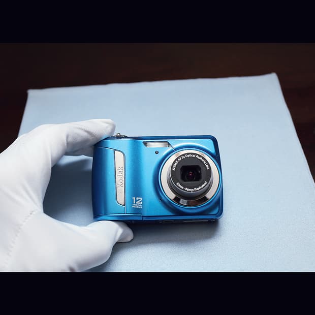 레어<준민트급><키키디카>코닥 이지쉐어 C143 블루 빈티지 디카